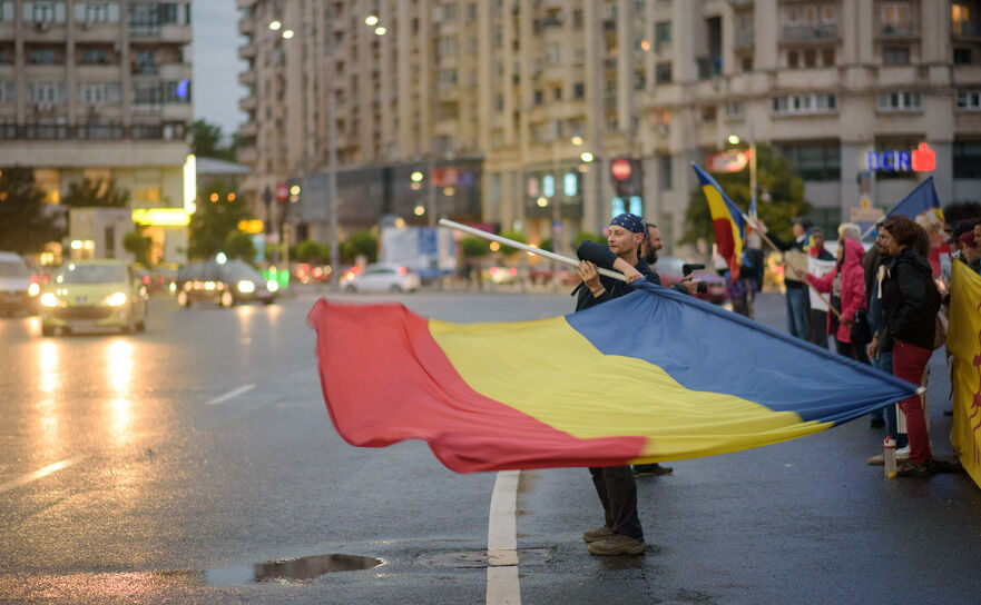 Protest (Mihuţ Savu / Epoch Times)