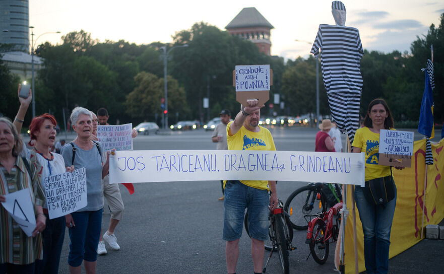 Protest (Mihuţ Savu / Epoch Times)