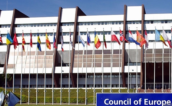 Palatul Europei din Strasbourg, sediul Consiliului Europei.