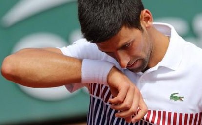 Tenismanul sârb Novak Djokovic. (BBC Sport/twitter)