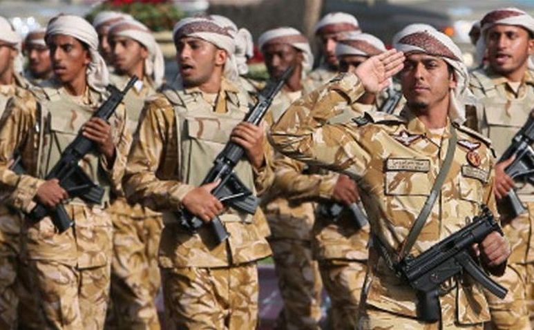 Membri ai forţelor armate ale Qatarului.