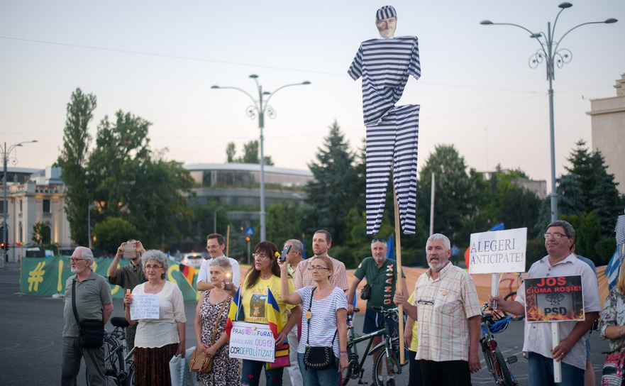 Protest (Mihuţ Savu / Epoch Times)