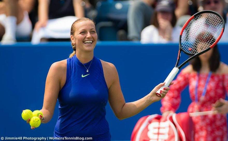 Jucătoarea cehă de tenis Petra Kvitova.