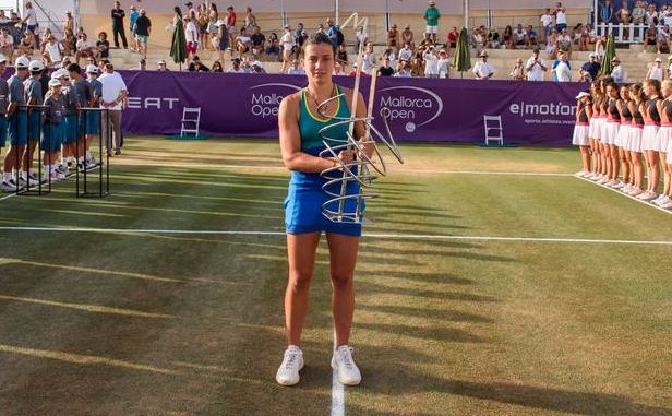 Jucătoarea letonă de tenis Anastasija Sevastova.