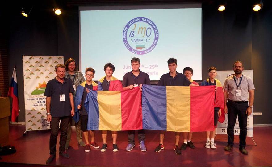 România, locul I pe naţiuni la Balcaniada de Matematică pentru Juniori