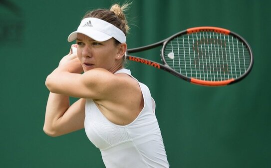 Jucătoarea română de tenis Simona Halep. (Wimbledon/twitter)