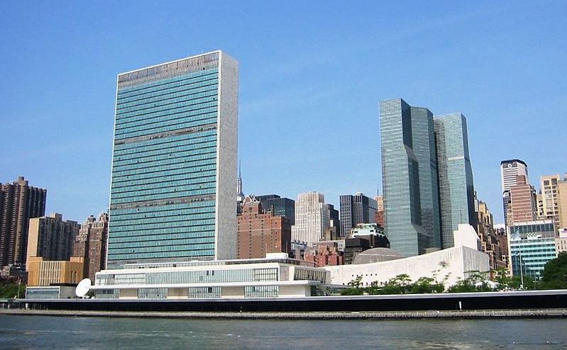 Sediul ONU în New York, SUA.