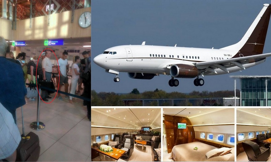 Ambasadorul SUA, James Pettit la aeroportul Chişinău, şi luxul din aeronavele folosite de unii deputaţi moldoveni