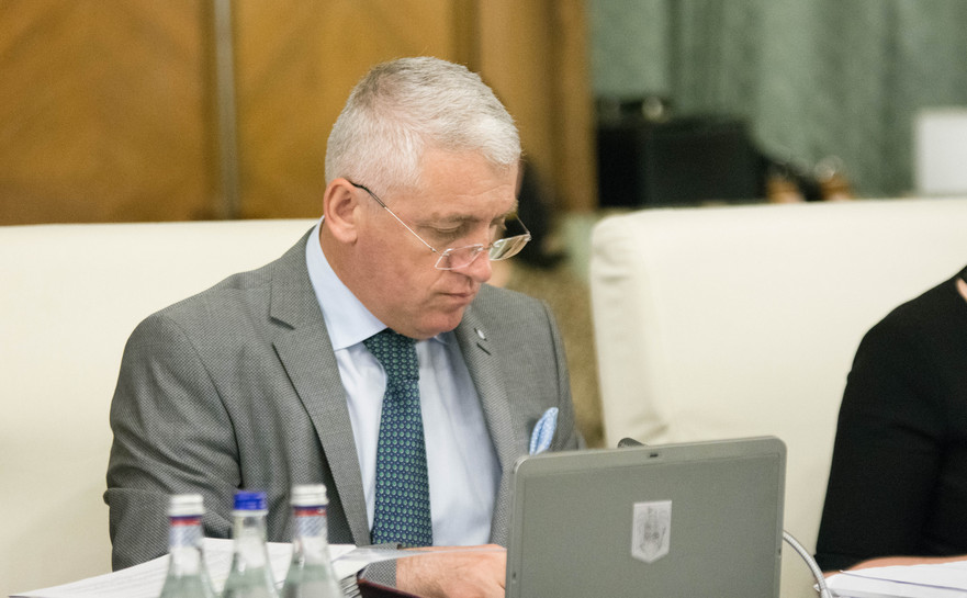 Adrian Tutuianu(Ministrul Apararii Nationale), (Florin Chirila/Epoch Times)