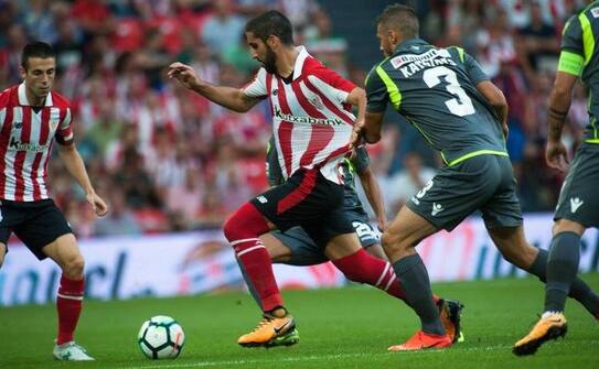 Dinamo Bucureşti - Athletic Bilbao 0-3, în Europa League. (Athletic Club/facebook)