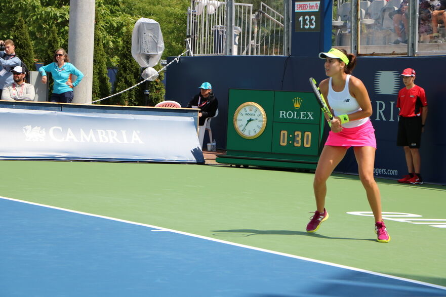 Sorana Cirstea Calificări Rogers Cup 2017 Toronto (Maria Matyiku/The Epoch Times)