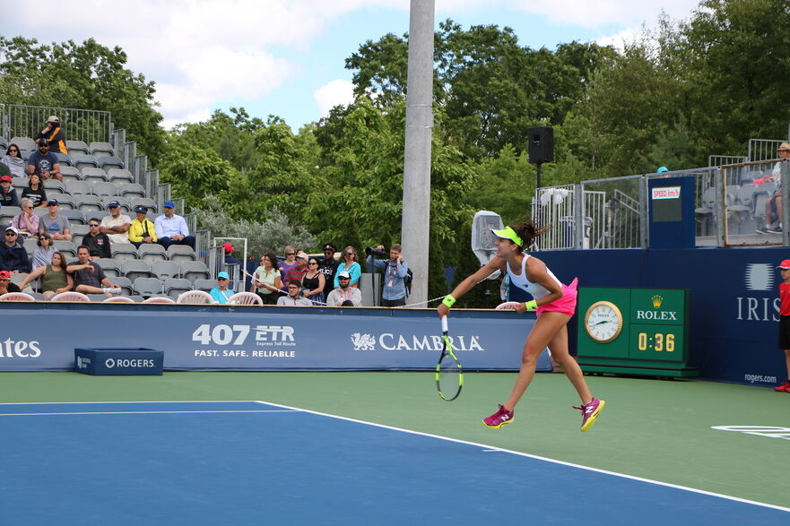 Sorana Cirstea Calificări Rogers Cup 2017 Toronto (Maria Matyiku/The Epoch Times)