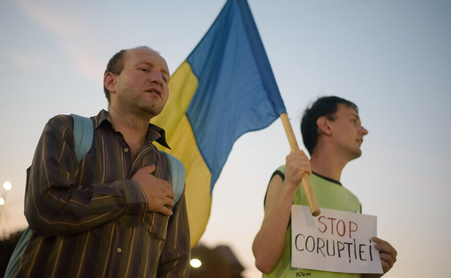 Protest (Mihuţ Savu / Epoch Times)