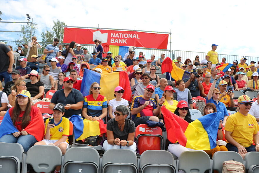 Simona Halep Rogers Cup 2017 meci cu Caroline Garcia (Maria Matyiku / Epoch Times)