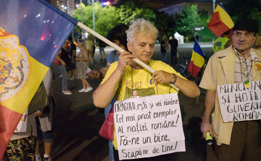 Protest (Mihuţ Savu / Epoch Times)