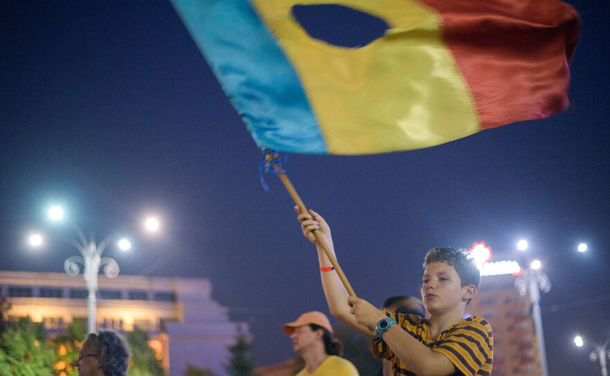 Protest (Mihuţ Savu / Epoch Times)