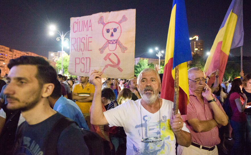 Protest (Mihuţ Savu / Epoch Times)