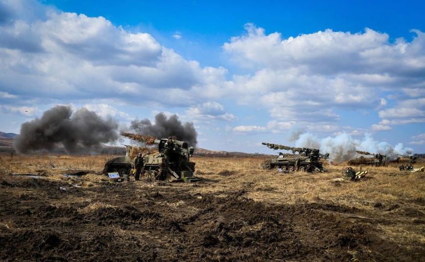 Exerciţiu militar rusesc desfăşurat în Estul Îndepărtat al Rusiei în 2017.