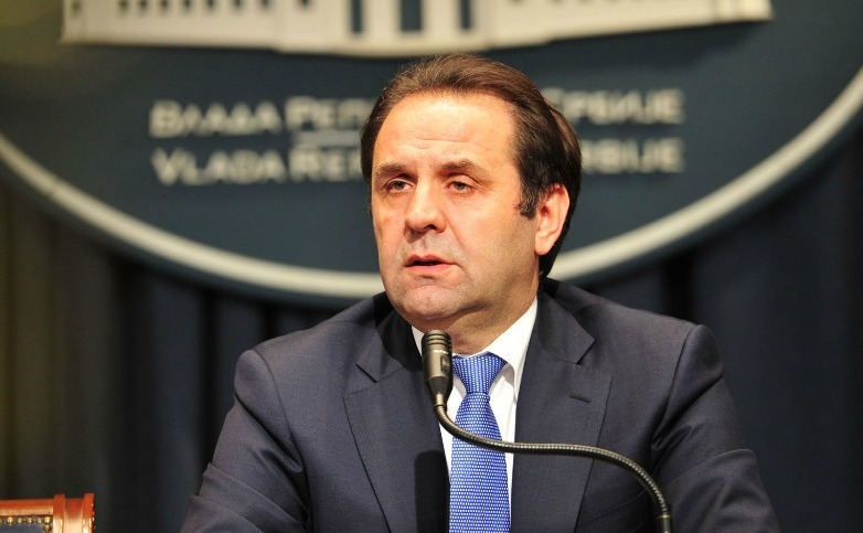 Ministrul sârb al comerţului, Rasim Ljajic. (Captură Foto)