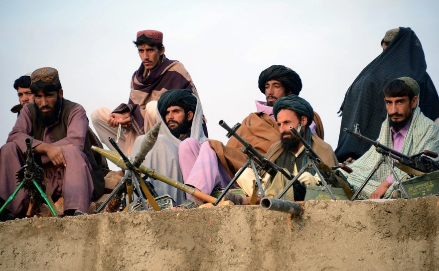 Luptători talibani (Getty Images)
