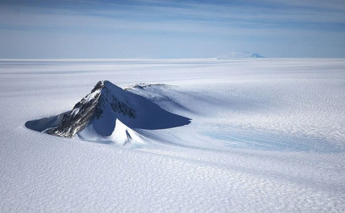 O secţiune a banchizei Antarcticii de Vest. (Mario Tama/Getty Images)
