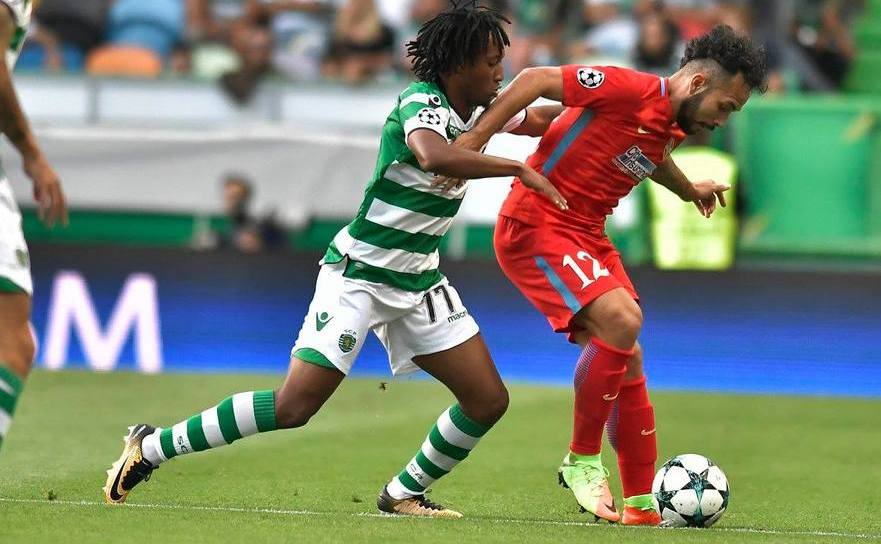 Sporting Lisabona - FCSB 0-0, în play-off-ul Ligii Campionilor.