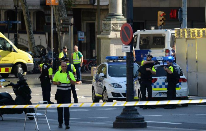 Atac la Barcelona, Spania (JOSEP LAGO/AFP/Getty Images)
