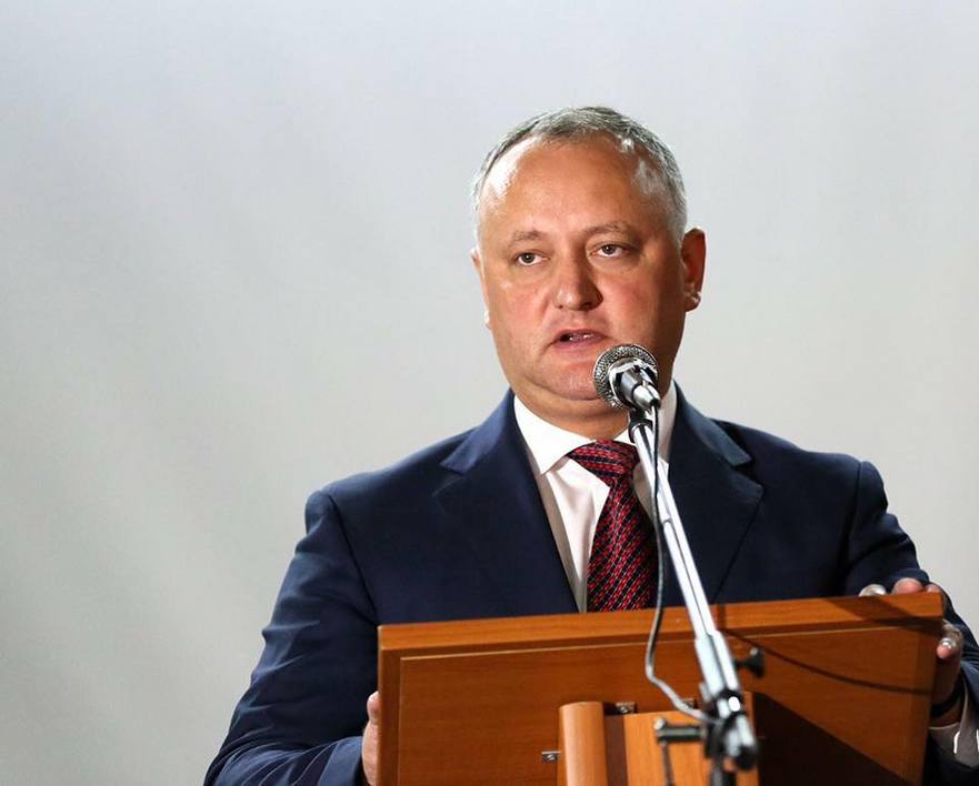 Igor Dodon, preşedintele Republicii Moldova (facebook.com / Dodon Igor)