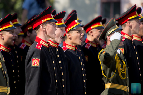 Elevi ai Şcolii militare ”Suvorov” din Tiraspol (novostipmr.com)