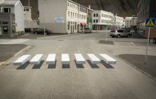 Trecere pentru pietoni în 3D (Gusti Productions)