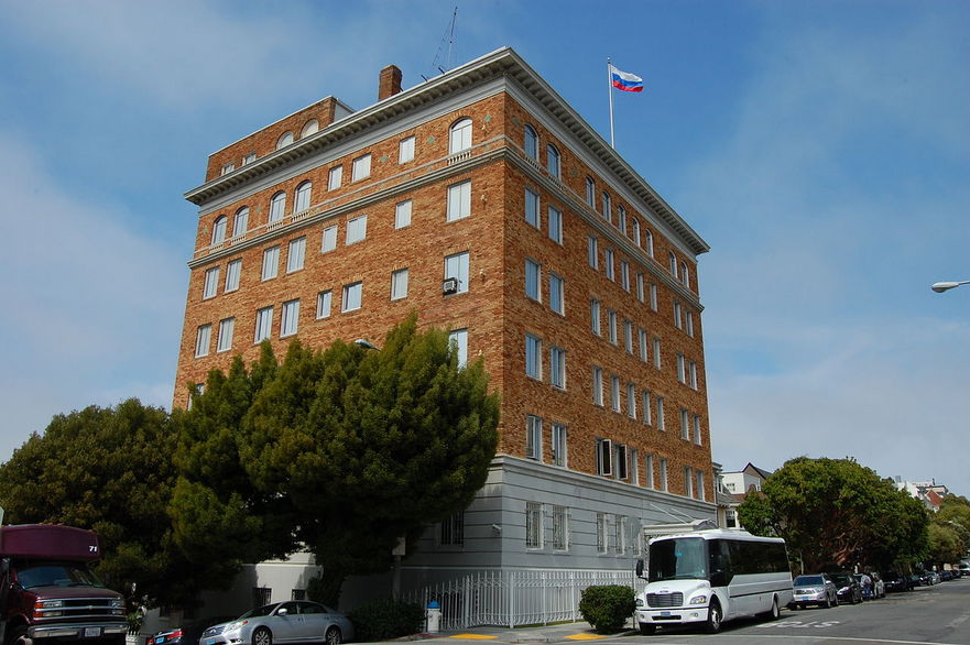 Consulatul General al Rusiei din San Francisco, SUA.