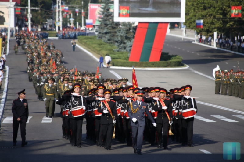 Paradă militară în Transnistria