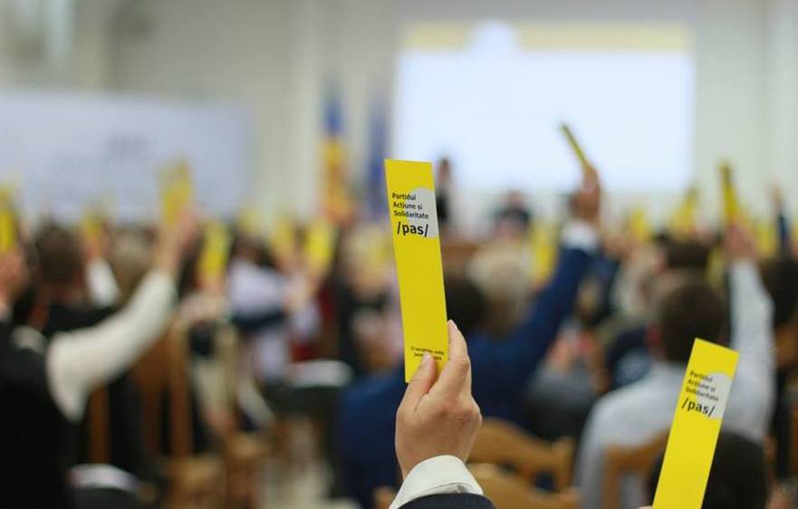 Congresul al II-lea al Partidului Acţiune şi Solidaritate (PAS) din R. Moldova (facebook.com)