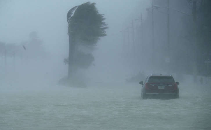 Uraganul Irma loveşte Fort Lauderdale, Florida, 11 septembrie 2017.