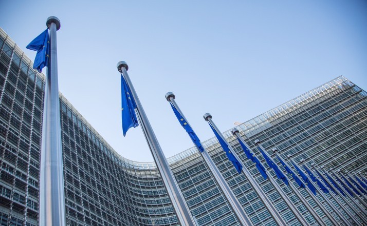 Sediul Comisiei Europene în Bruxelles (Siska Gremmelprez/AFP/Getty Images)