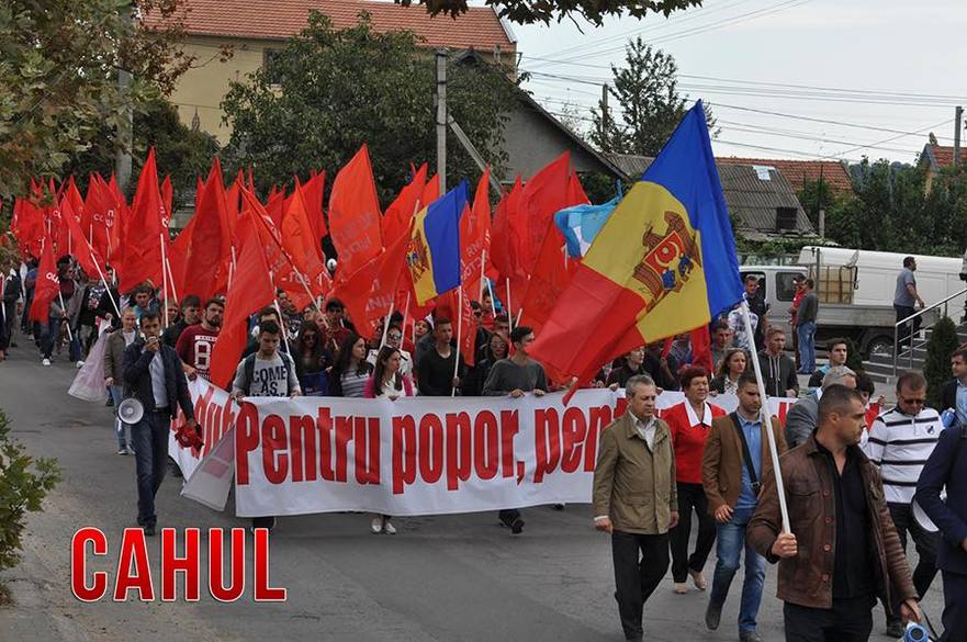 Protestul Partidului Socialiştilor din R. Moldova 24.09.2017