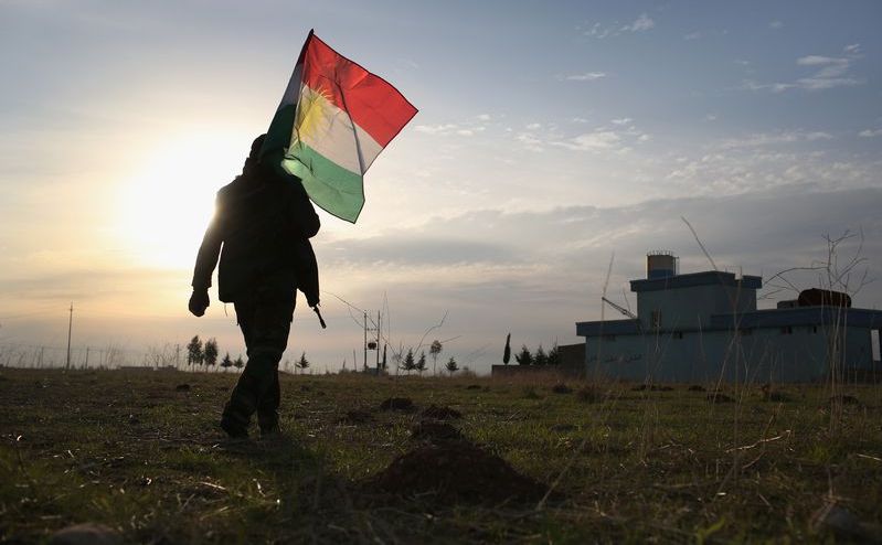 Luptător kurd în Irak (John Moore/Getty Images)