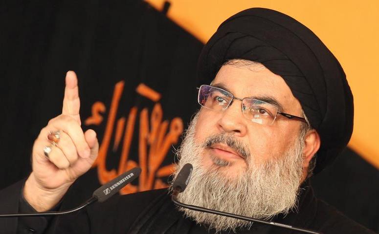 Liderul Hezbollah, Hassan Nasrallah.