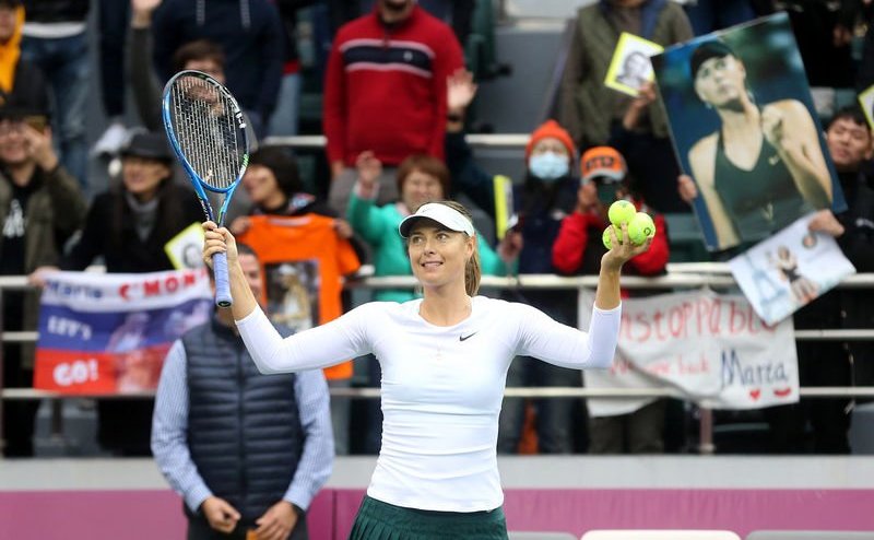 Jucătoarea rusă de tenis Maria Şarapova.
