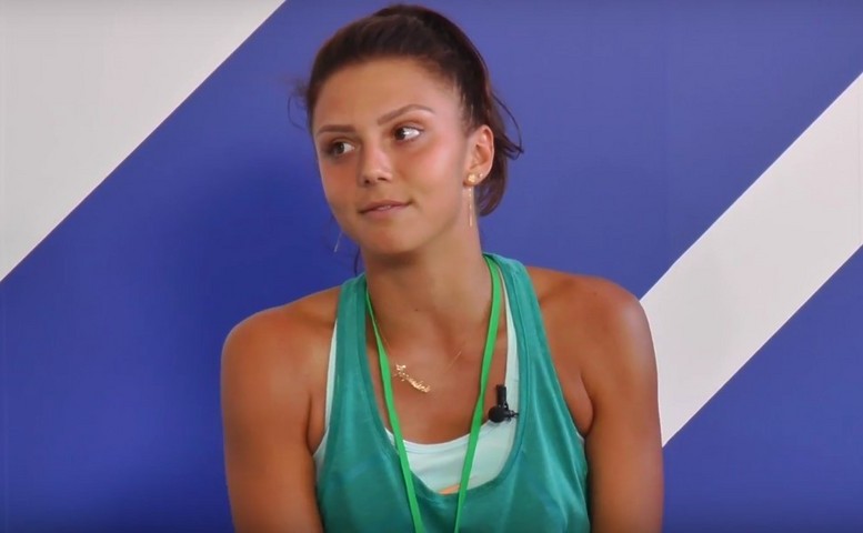 Jucătoarea română de tenis Jaqueline Cristian.