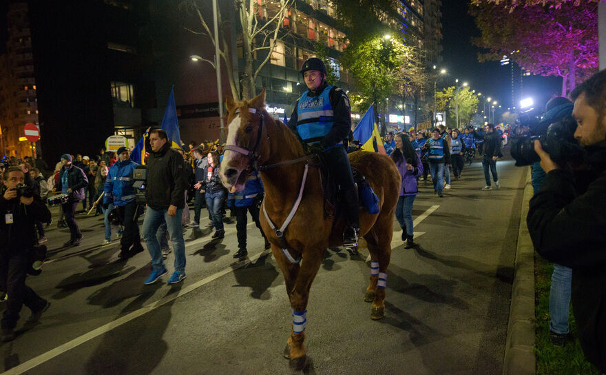 Protest (Mihut Savu / Epoch Times Romania)