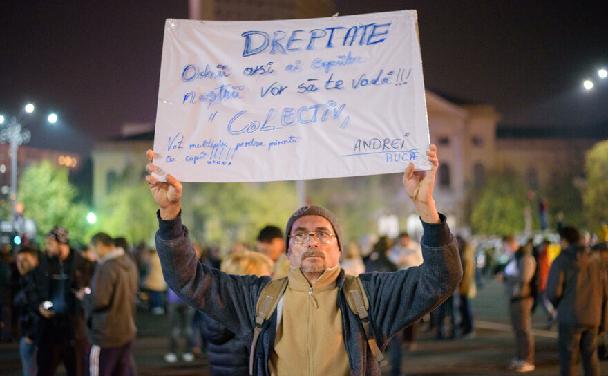 Protest (Mihut Savu/Epoch Times)