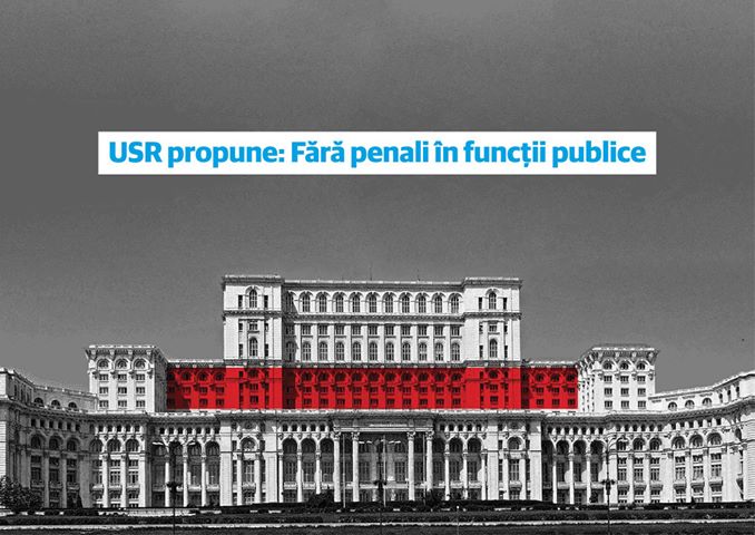 Fără penali în funcţii publice (Uniunea Salvaţi România)