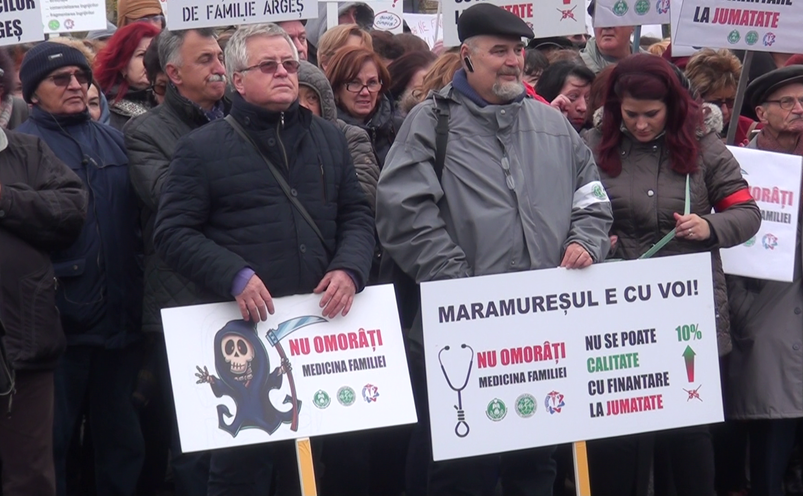 Protestul medicilor (Epoch Times România)