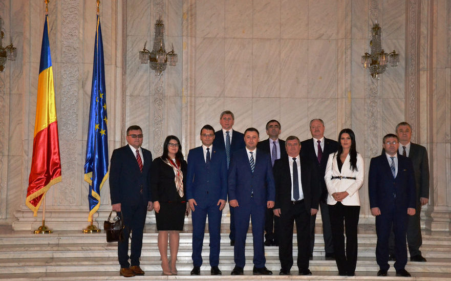 Membrii Comisiei Comune pentru Integrare Europeană din Parlamentul României şi R. Moldova