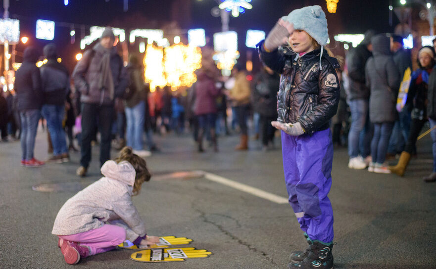 Protest (Mihut Savu / Epoch Times Romania)