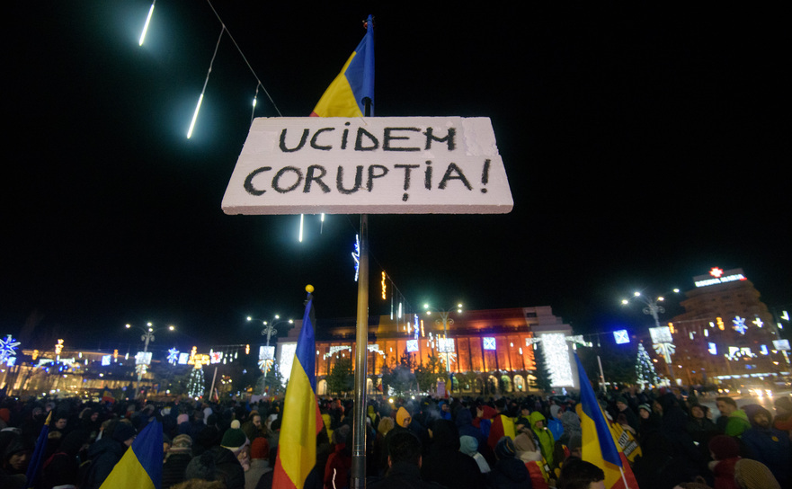 Protest (Mihut Savu / Epoch Times Romania)