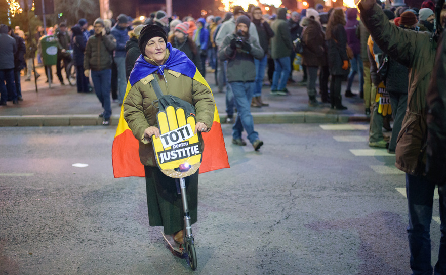 Protest (Mihut Savu / Epoch Times Romania)
