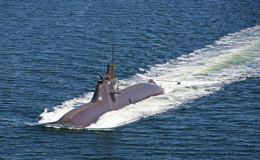 Submarin german din clasa Type 212A (Wikipedia.org)