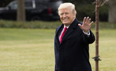 Preşedintele american Donald Trump plecând de la Casa Albă către Florida pe 22 decembrie 2017 (Samira Bouaou/The Epoch Times)
